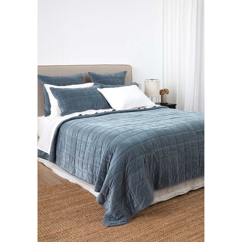 Wallace Cotton Belvedere Velvet European Pillowcase image number 4